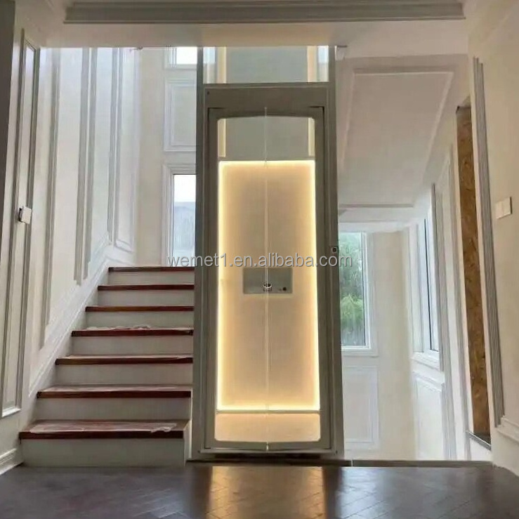 1000kg Loading Weight Hotel Elevator Passenger Lift Customized The villa has a built-in home elevator