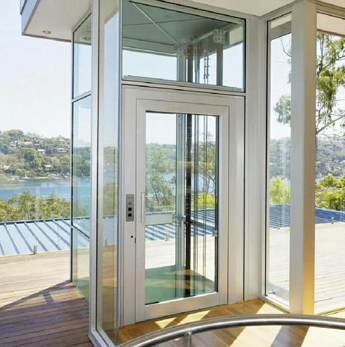 1000kg Loading Weight Hotel Elevator Passenger Lift Customized The villa has a built-in home elevator