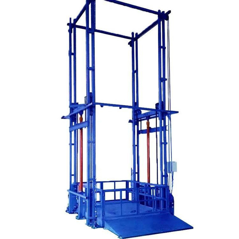 Wall mounted Electric small goods lift hydraulic cargo elevator freight elevator vertical goods lift for Warehouse