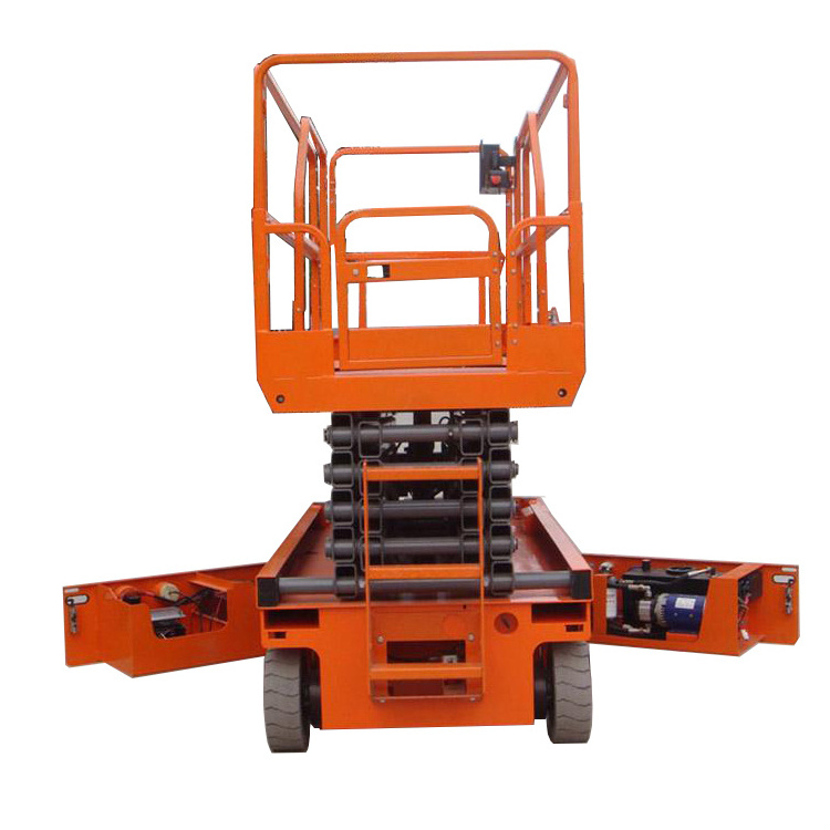 6m 8m 10m 12m14m Aerial Work Platform Man Lift Electric Hydraulic Small Scissor Lifts for Sale