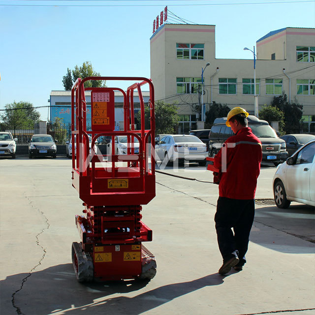 Tracked Scissor Lift Electric Rough Terrain Crawler Scissor Lift