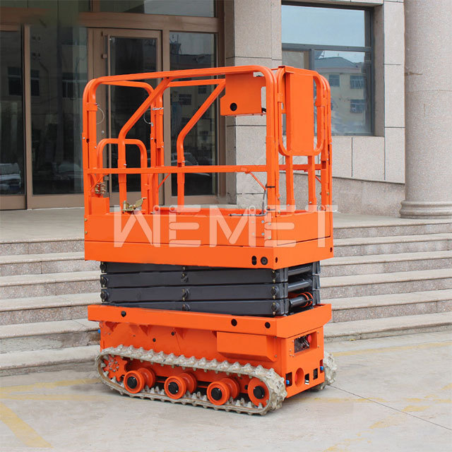 Tracked Scissor Lift Electric Rough Terrain Crawler Scissor Lift