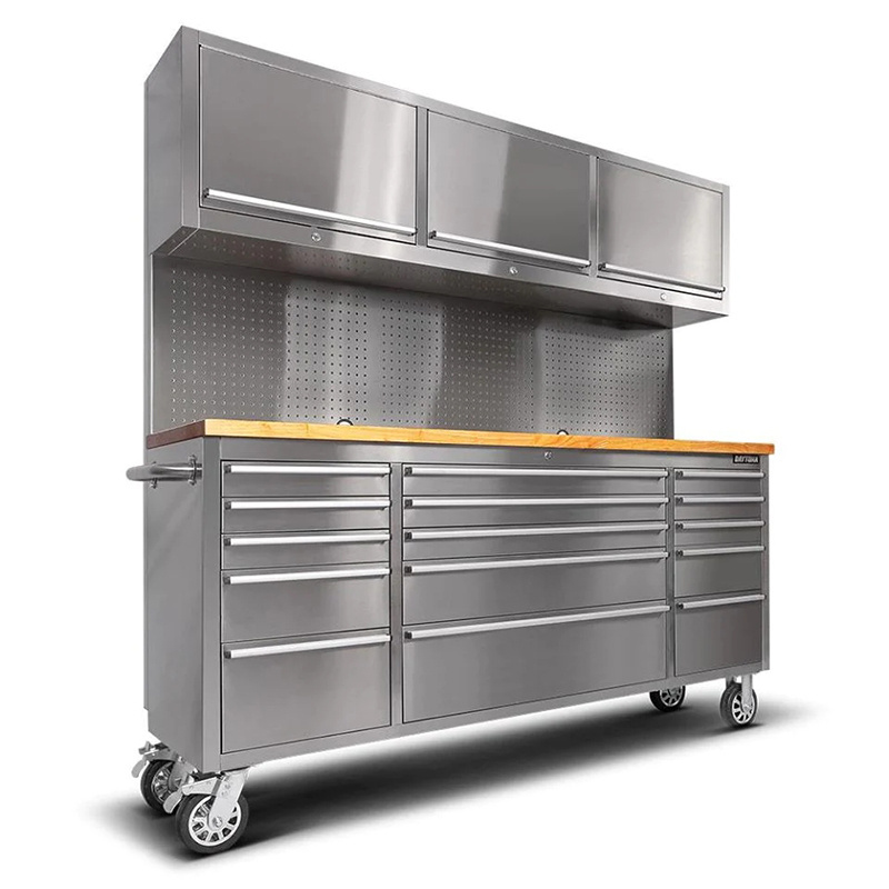 Wholesale Industrial heavy duty tool box trolley toolbox 72 inch car tool cart tool cabinets