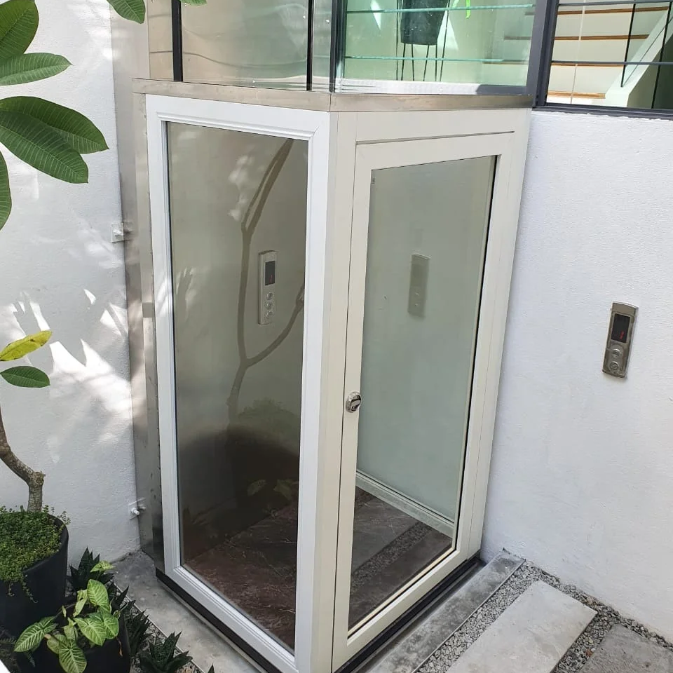 Wemet hydraulic 2/3/4/5 floors Villa Elevator Lift/small home elevator for 2 person