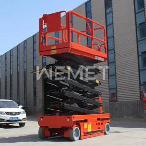 6M 8m 10m 12m 14m Mobile hydraulic movable aerial lifts electric scissor lifts aerial work platform for sale