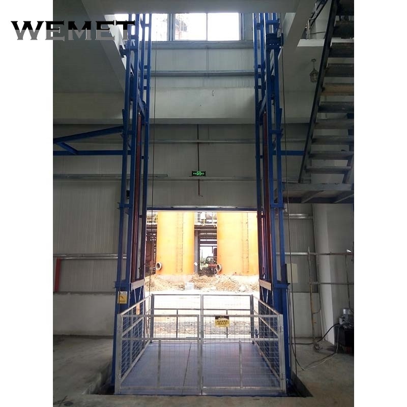 Hydraulic 1000kg Cargo Elevator Home Used Small Freight Elevator For Sale