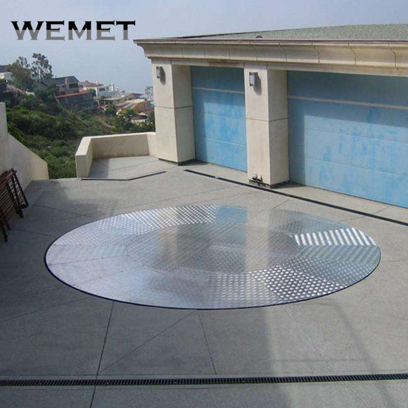 360 degree car turntable car rotating display platform garage parking driveway car turntable for sale