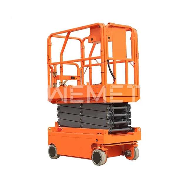 6M 8m 10m 12m 14m Mobile hydraulic movable aerial lifts electric scissor lifts aerial work platform for sale