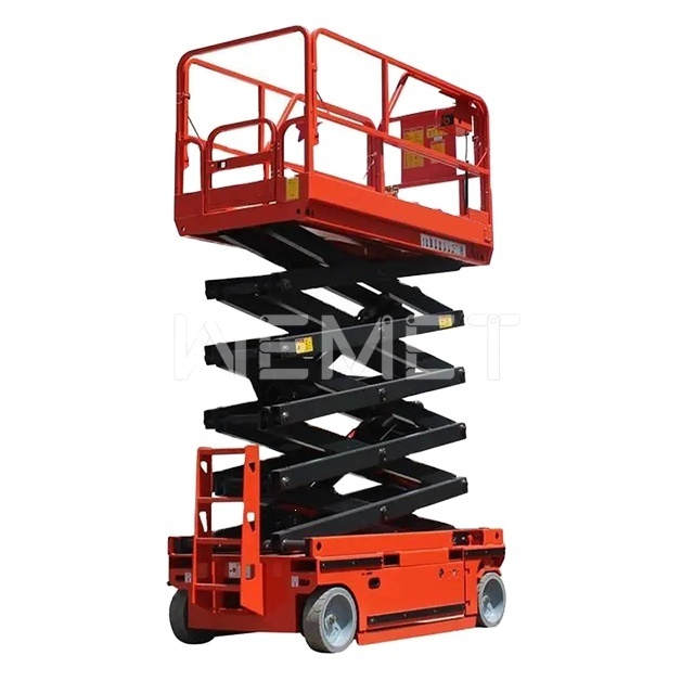 8m full automatic self propelled hydraulic aerial manlift work platform