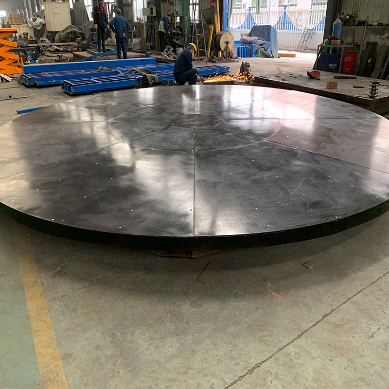 3- 5 ton vehicles plate car rotating platform 3000kg car turntable for car exhibition