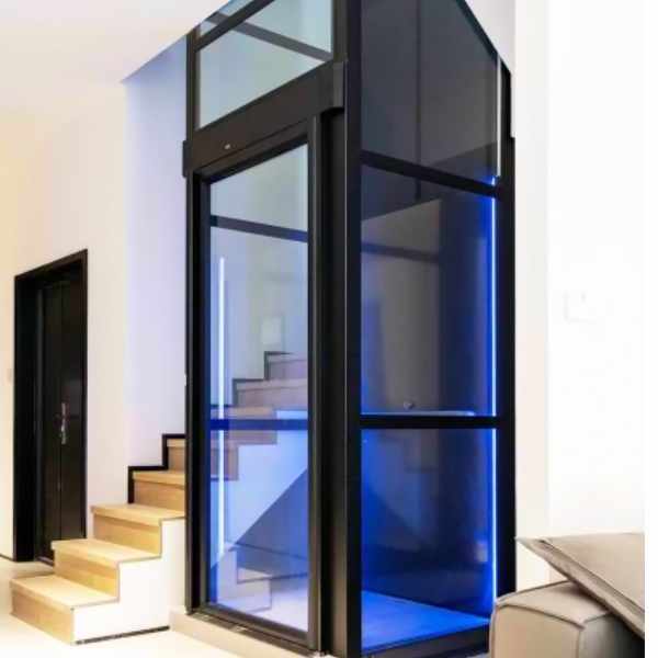 Wemet 2 floors cheap price freight elevator used for car at home small house lift home elevators