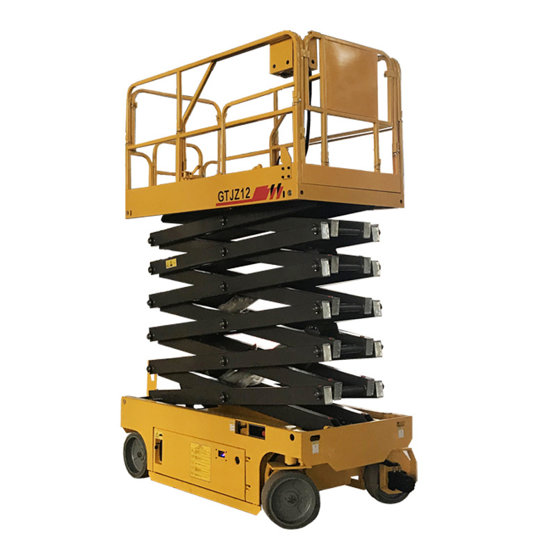 6m 8m 10m 12m mobile battery scissor lift table scissor aerial work platform price