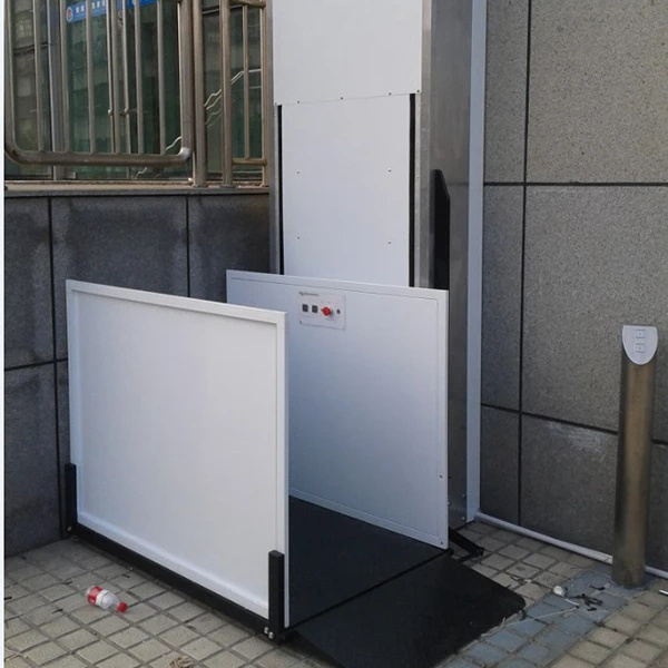 WEMET 250kg  hydraulic outdoor vertical wheelchair disabled lift elevator price