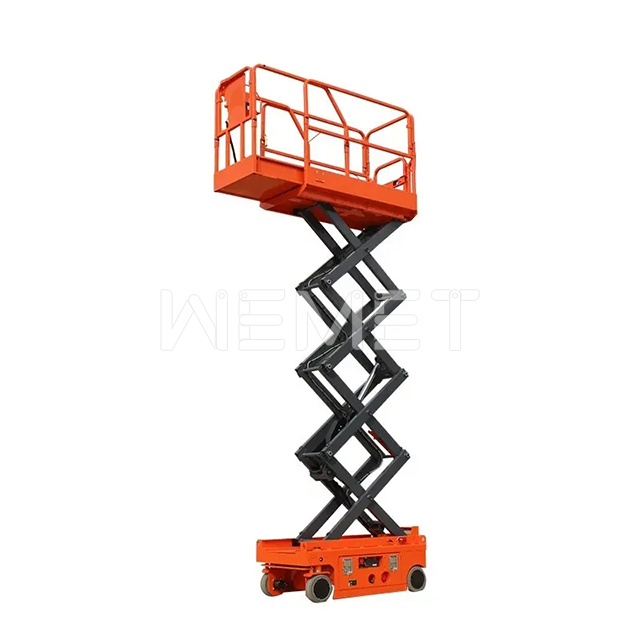 3m 4m 6m 8m 10m 12m 14m Electric Scissor Lift Self propelled Battery 24V Hydraulic Working Platform