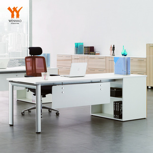 modern classic executive desk luxury office furniture for 3 person