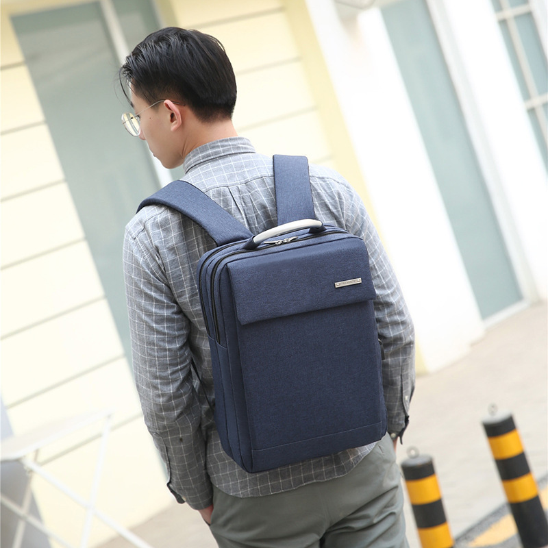 Custom Logo Anti Theft  Large Capacity Travel Nylon Waterproof Laptop Backpack With USB Port