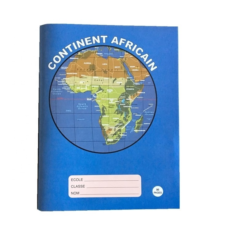 wholesaler African french line notebook 96pages