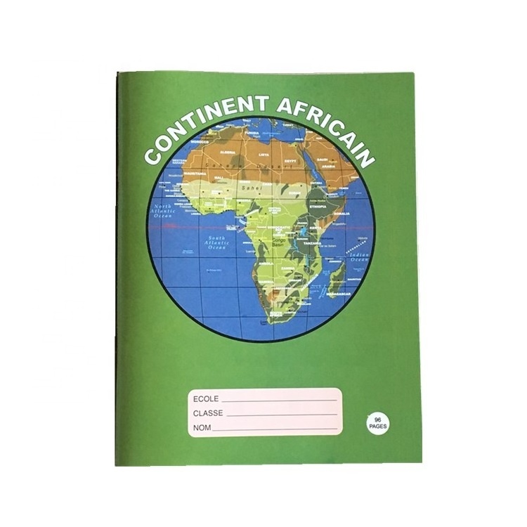 wholesaler African french line notebook 96pages