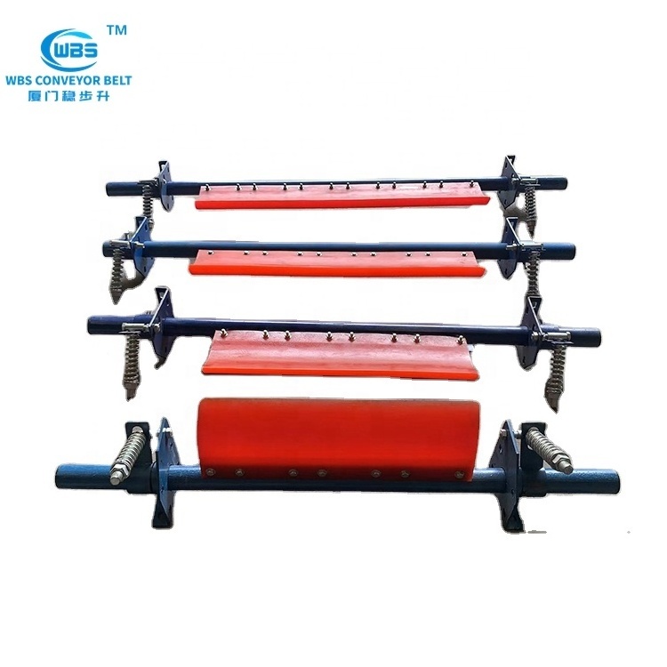 Self-adjusting Bulk Handling Polyurethane Belt Cleaner For Conveyor Belt