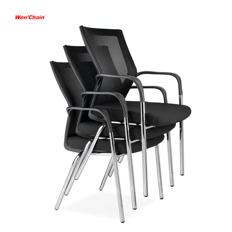 Home Office Chair Furniture Comfortable Ergonomic Reception Meeting Hall Visitor Room Luxury Office Mesh Back Training chair