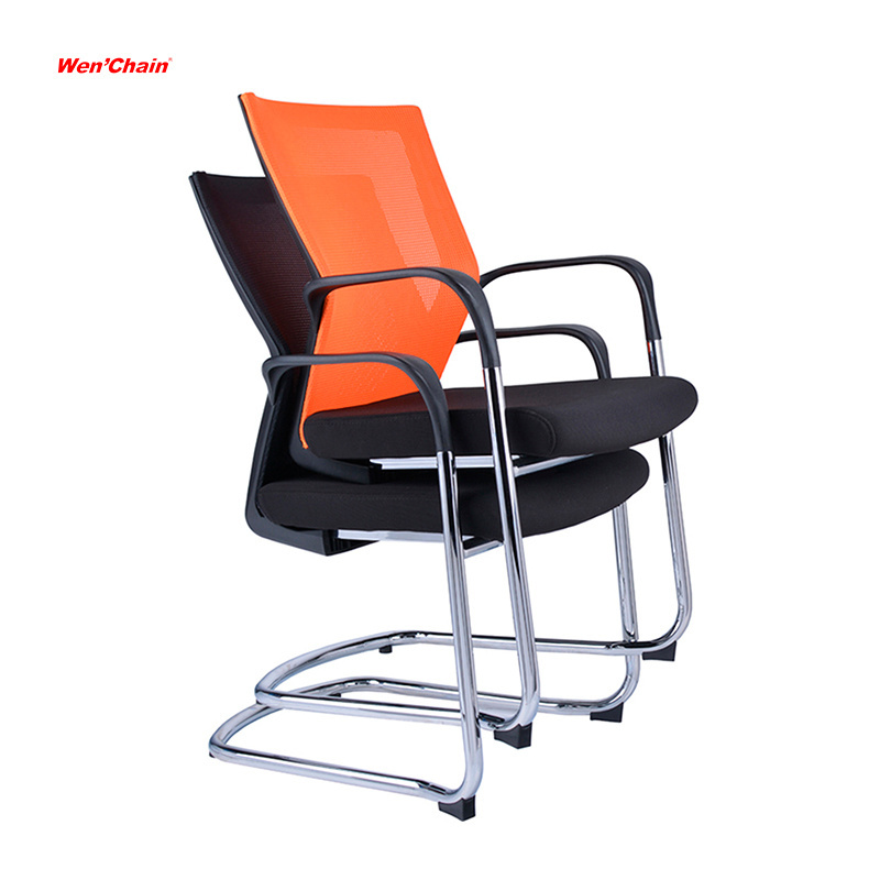 Home Office Chair Furniture Comfortable Ergonomic Reception Meeting Hall Visitor Room Luxury Office Mesh Back Training chair