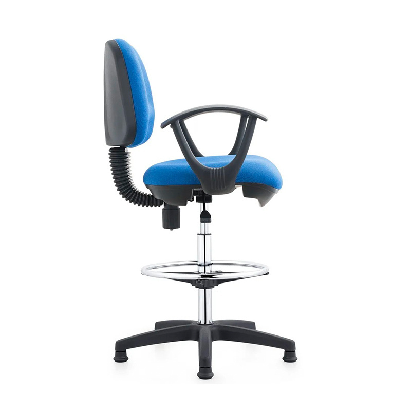 High Quality Fabric Swivel Computer Bar Stool Chair Comfortable Chaises De Bureau Ergonomic Plastic Back Office Task Chair