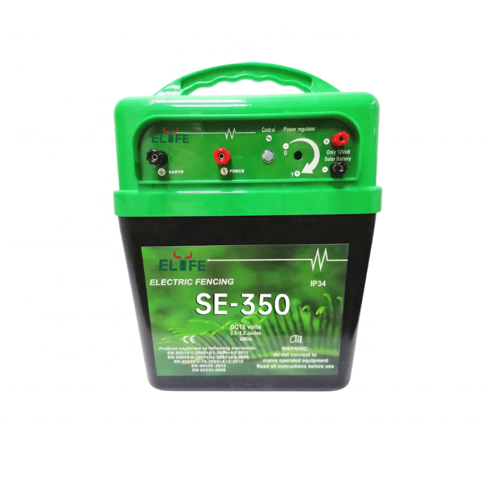 Elife Customized Sell High-Quality Good Price Battery Solar 3.5 Joules Boxed Electric Fence Energizer For Animals