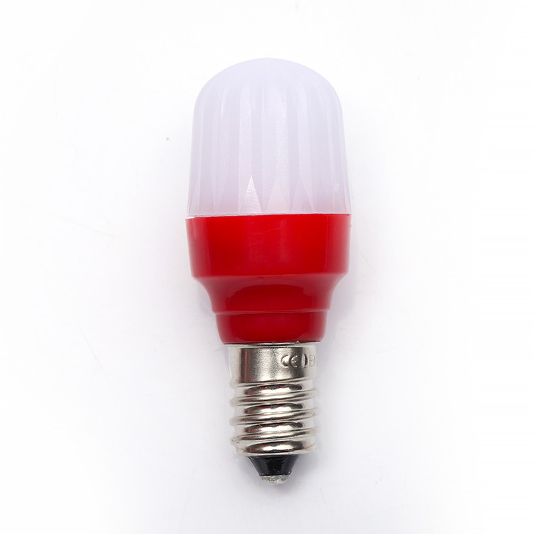 Lamp 220v E14 0.5w 	rgb light bulb Smart Papaya Bulb For Outdoor Decoration Small Night Bulb Light 24v Led Light