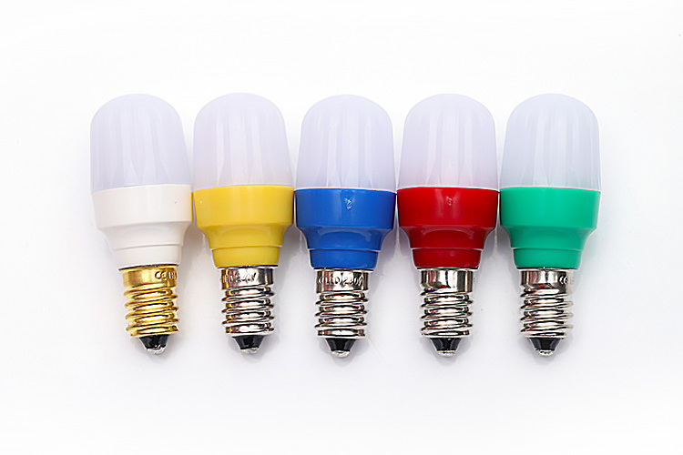 Lamp 220v E14 0.5w 	rgb light bulb Smart Papaya Bulb For Outdoor Decoration Small Night Bulb Light 24v Led Light