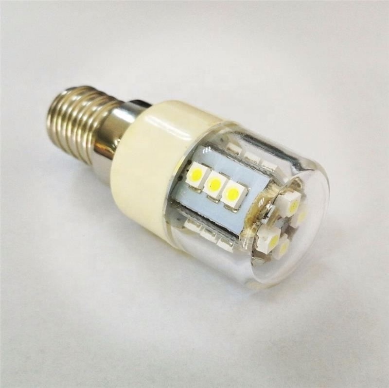 LED Refrigerator Bulb E14 Led Small Night Light Waterproof Led Corn Light SMD MINI BULB 220V CE ROHS Warm White 2 Years Plastic