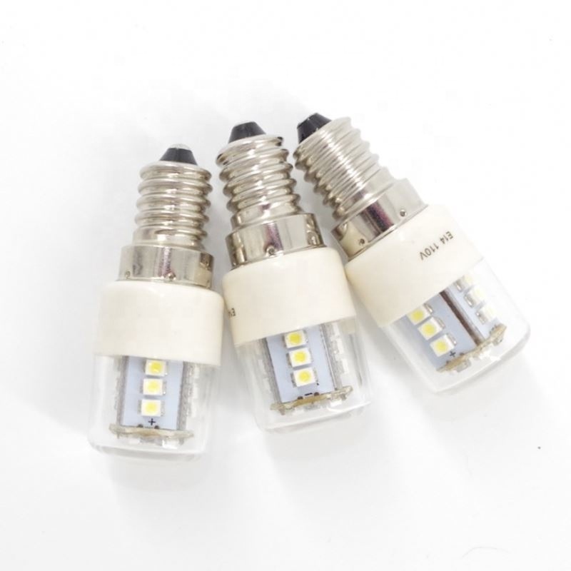 LED Refrigerator Bulb E14 Led Small Night Light Waterproof Led Corn Light SMD MINI BULB 220V CE ROHS Warm White 2 Years Plastic