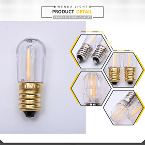 IP44 24v 220v 0.3w Plastic E14 Filament Papaya Light 0.5w Led Bulb e14 lamp Holder