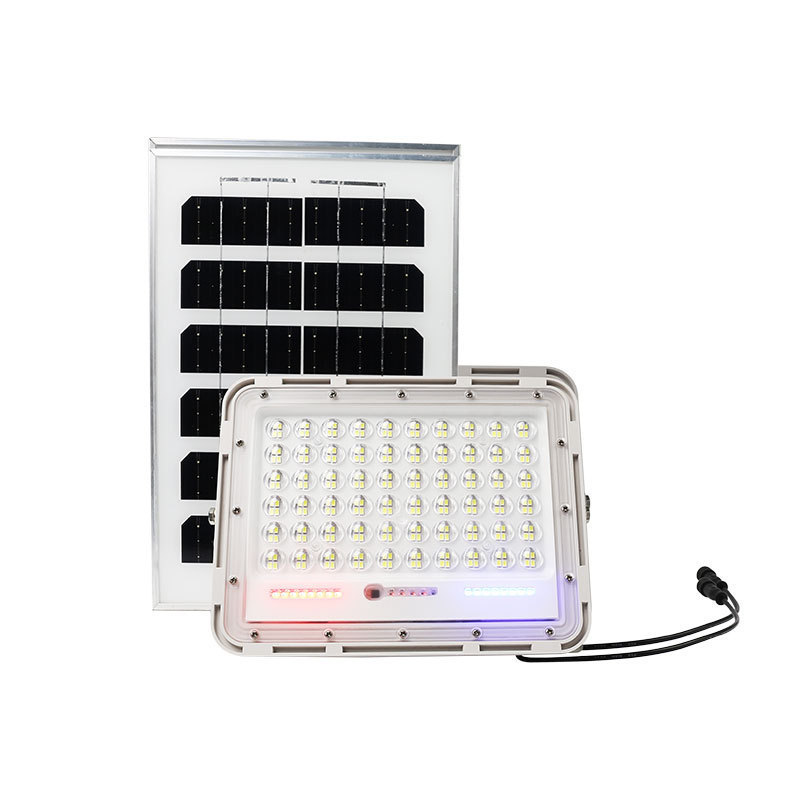 Solar flood light with remote control sensor led flood light can be rechargeable LED flood light outdoor use