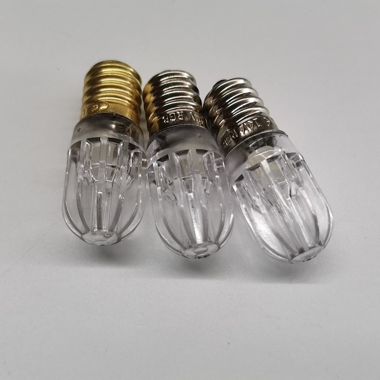 Outdoor plastic strobe bulab lamp 24v 14v e14 flashing led bulb