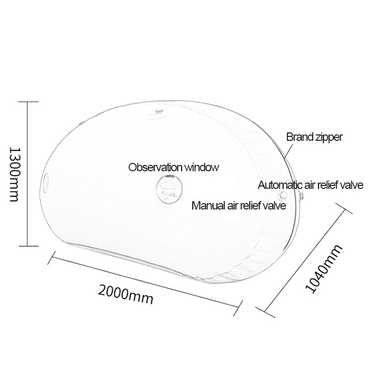 Camara de oxigeno hyperbarica portatil wenda a la venta