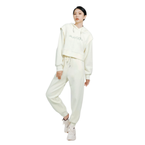 Tracksuit with Vibrant Energy and Youthful Spirit in White