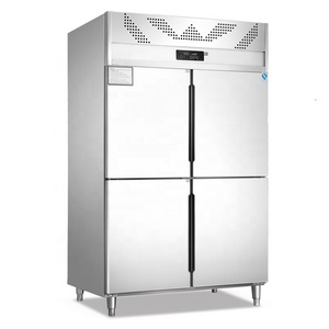 1000 Liter kitchen fridge r new style commercial 304 stainless steel 4 doors freezer