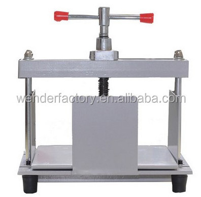 A4 Size Manual Receipt Paper Book Flattening Machine Paper Press Coin Stamp Book Pressing Machine