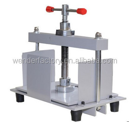 A4 Size Manual Receipt Paper Book Flattening Machine Paper Press Coin Stamp Book Pressing Machine