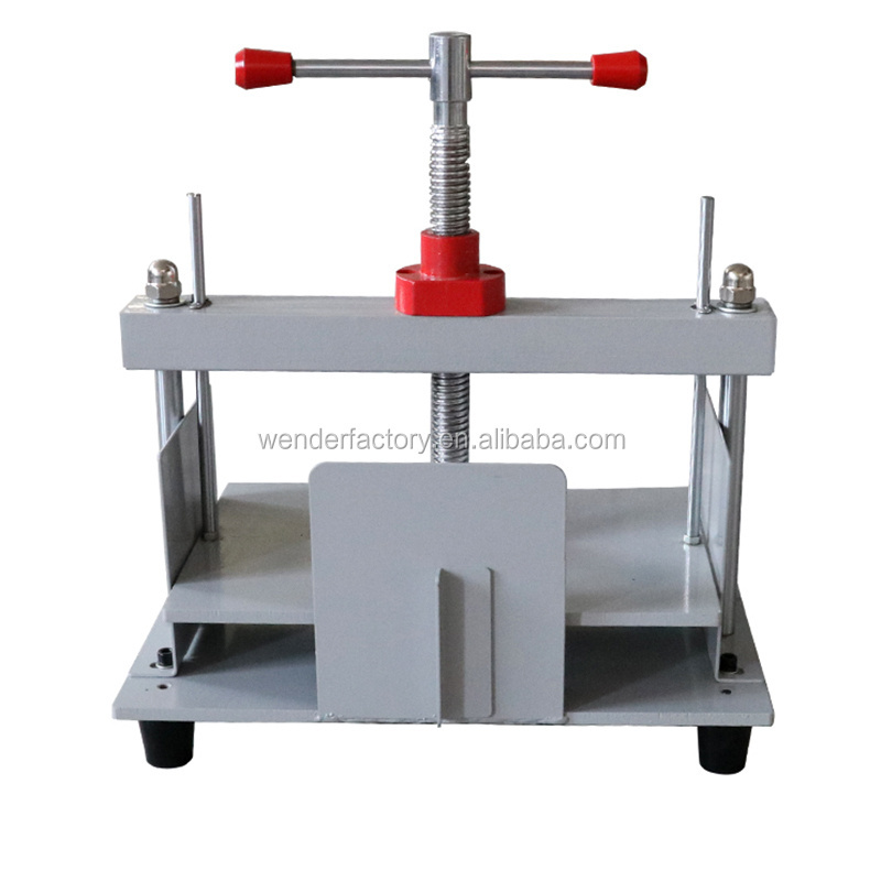 A4 Size Manual Receipt Paper Book Flattening Machine Paper Press Coin Stamp Book Pressing Machine