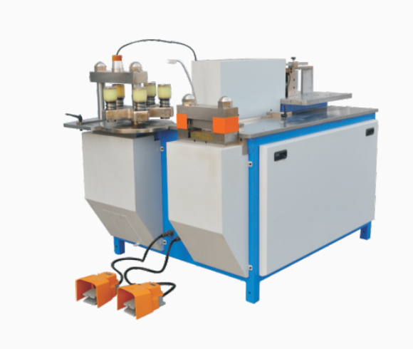 automatic Busbar Processing Machine for copper and aluminum row with bending cutting punching