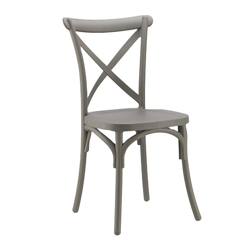 shengfang Good Price Comfortable Modern outdoor stackable Plastic Dining Chair With Best Price