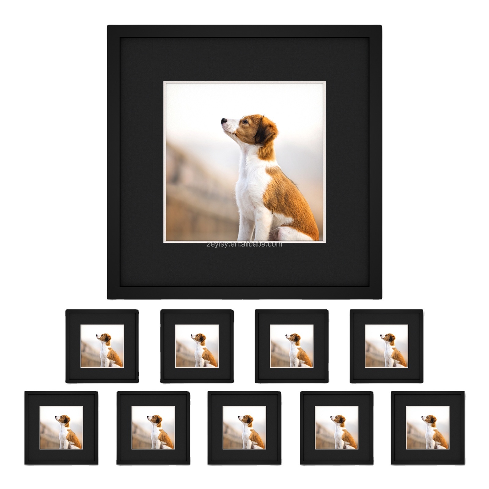 Photo Tiles Peel and Stick Picture Frames as Wall Picture Frame | 8x8