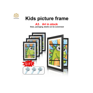 Winfeier Factory A3A4 Custom Size ldeas kids art picture frame