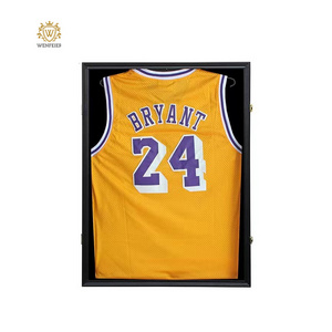 Winfeier Factory New Classic Custom Football Basketball Jersey Frame Display Case Jersey Frame