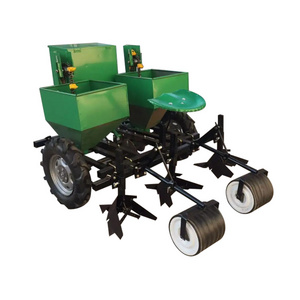 Tractor coupled four row potato planter 1 row 2 rows potato farming machine