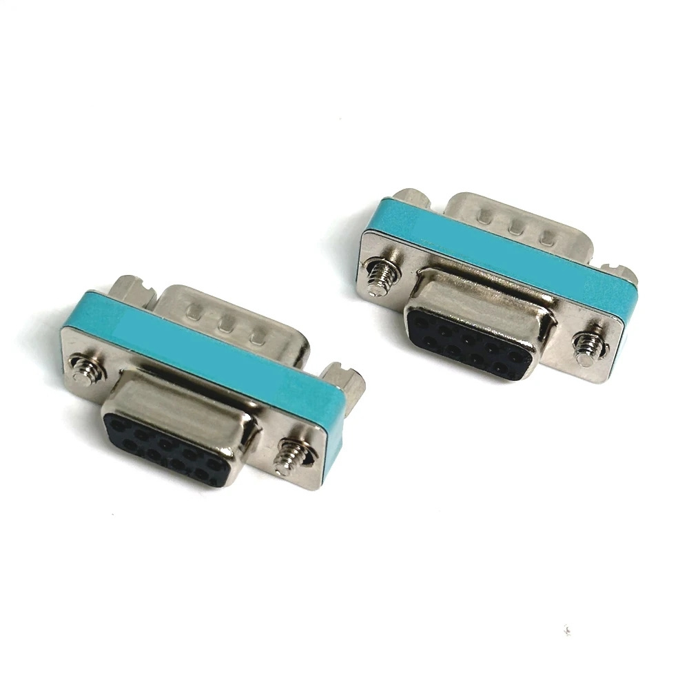 DB9 9Pin Male to Female/Male to Male/Female to Female/ Mini Gender Changer Adapter 485 Serial plug 120 ohm Connector