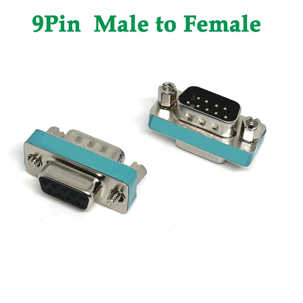 120 ohm 9Pin DB9 Male to Female/Male to Male/Female to Female/ Mini Gender Changer Adapter 485 Serial plug Connector