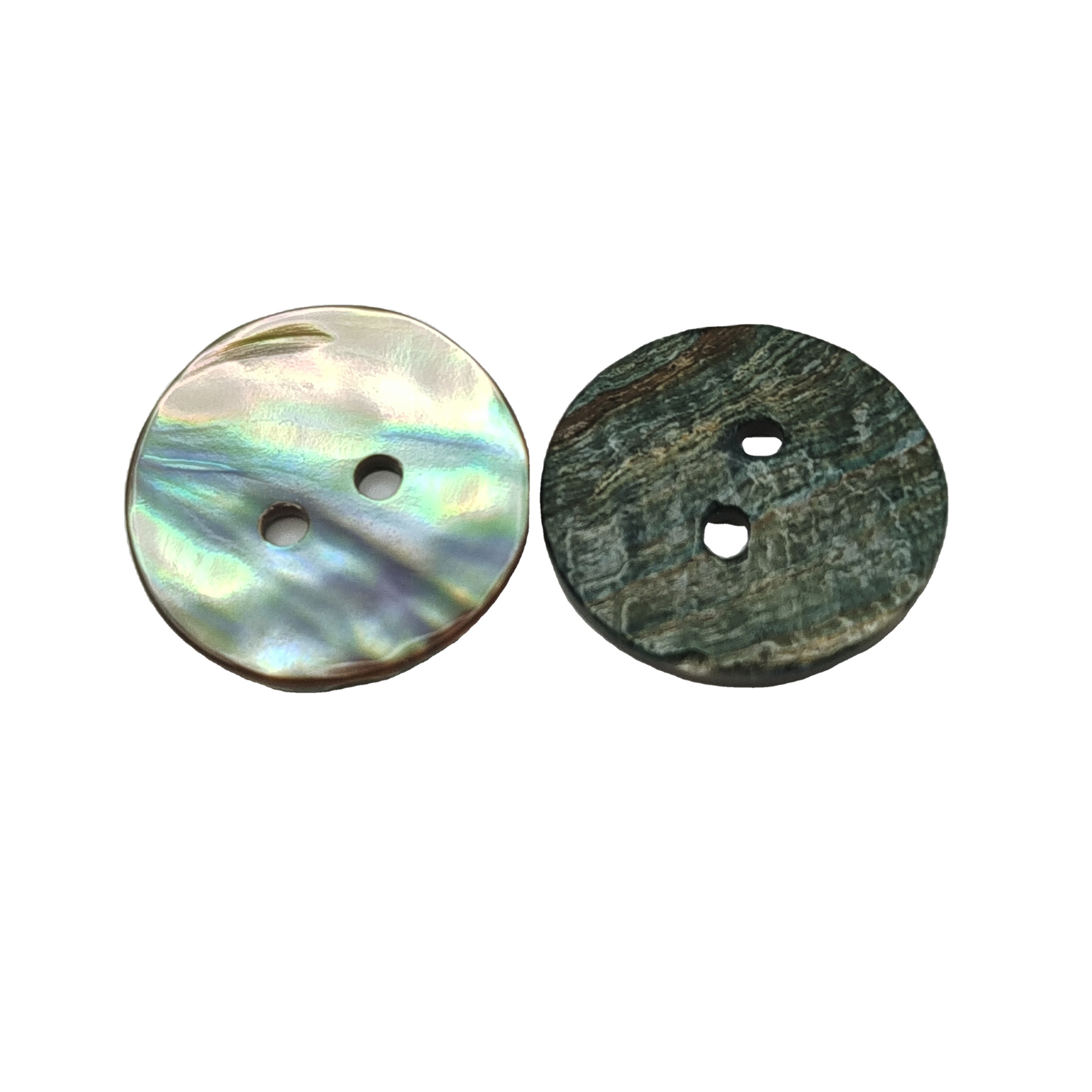 Factory wholesale Real 2/4 holes natural white akoya abalone pearl trocas natural shell button