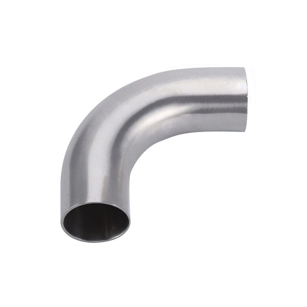 Sanitary Quick Installation 2 Inch SS304 Elbow 90 Degree Welded Elbow